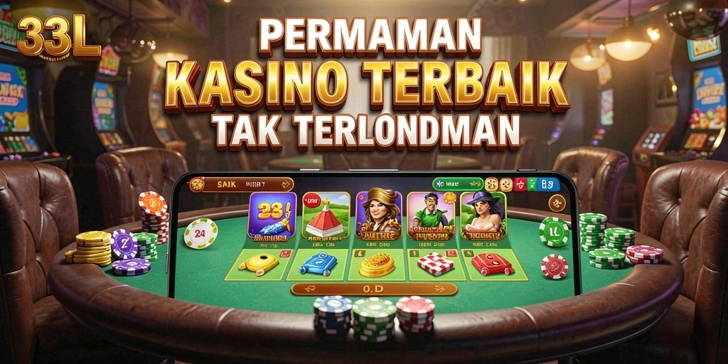 Screenshot gameplay <strong>33L</strong> menampilkan suasana Kasino yang menarik.