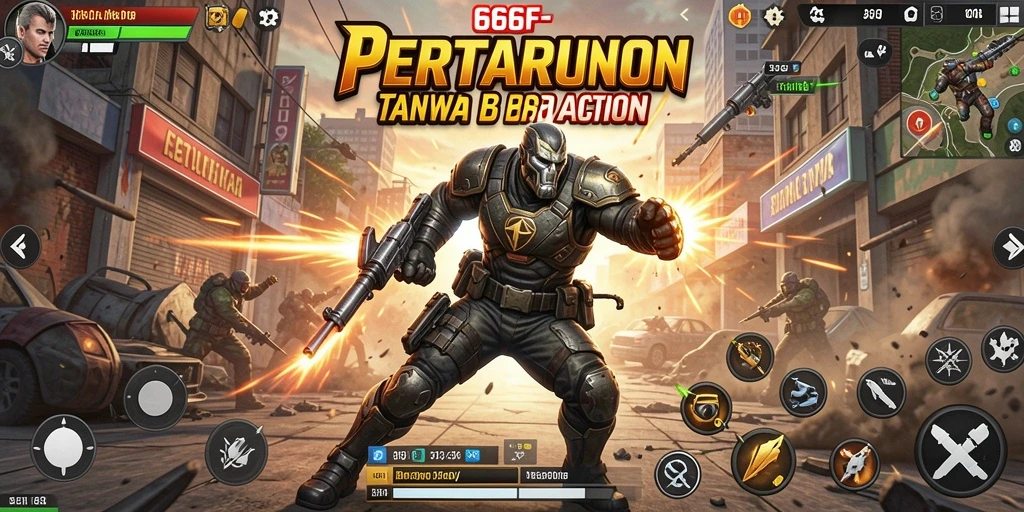 Gameplay seru dan intens dari 666F yang memikat pemain.