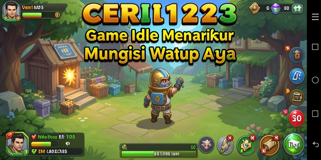 Tampilan gameplay CERI123 yang menawan dan interaktif.