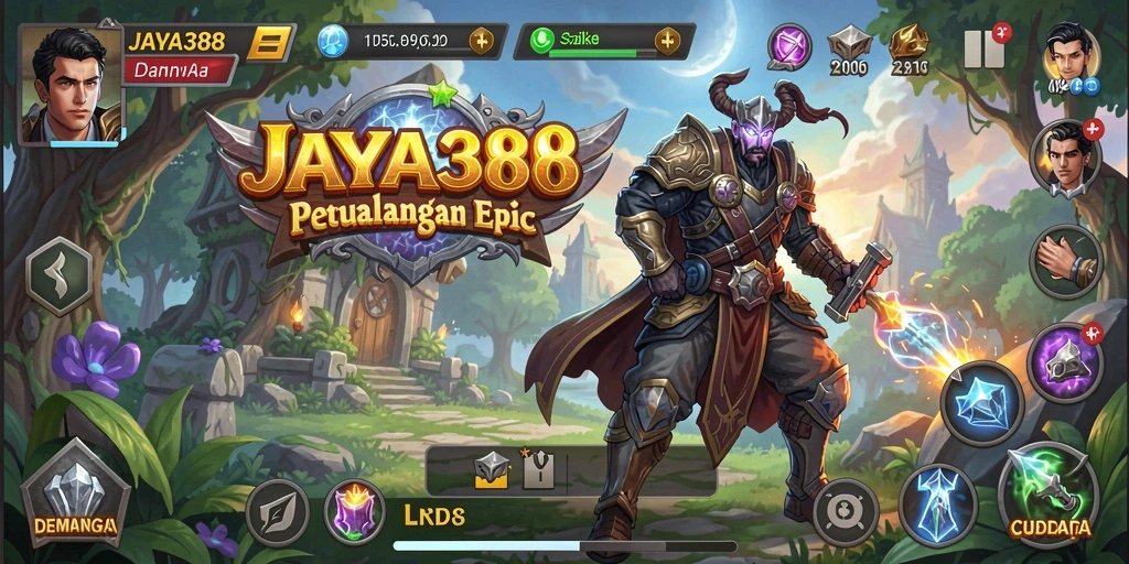 Tampilan menarik dari gameplay RPG JAYA388 yang mengasyikkan.