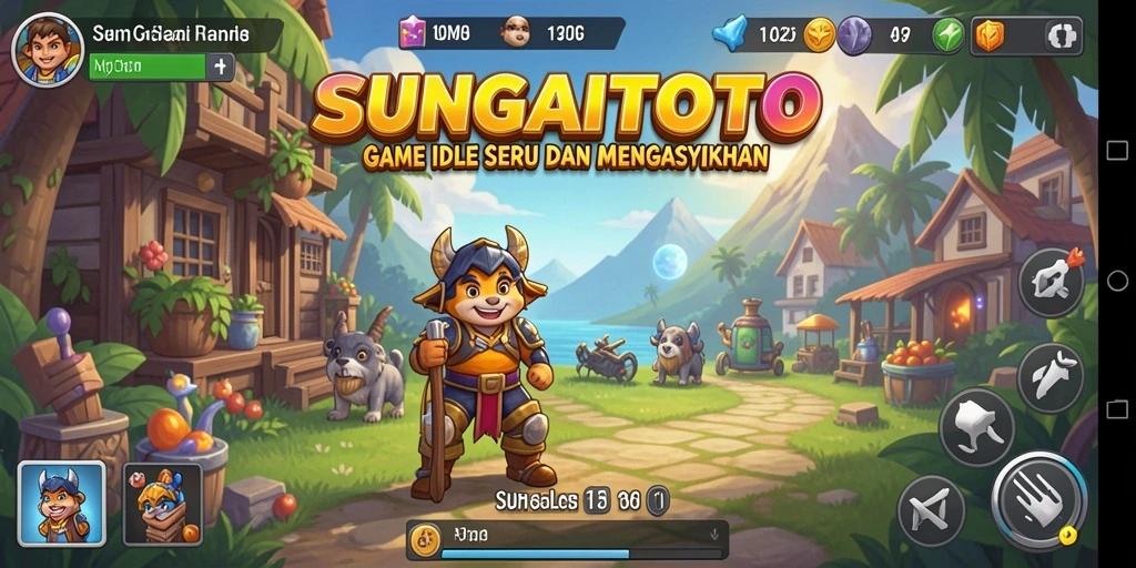 Tampilan gameplay <strong>SUNGAITOTO</strong> yang menawan dan menarik.